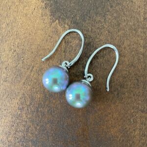 Black Pearl Earrings
